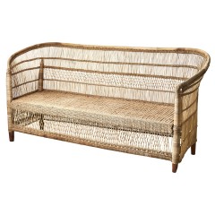 BRASIL RATTAN SOFA HIGH BACK 190 